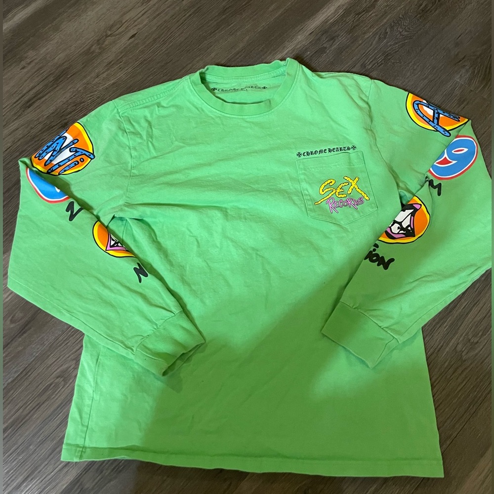 Chrome hearts sex records ls T-shirt
